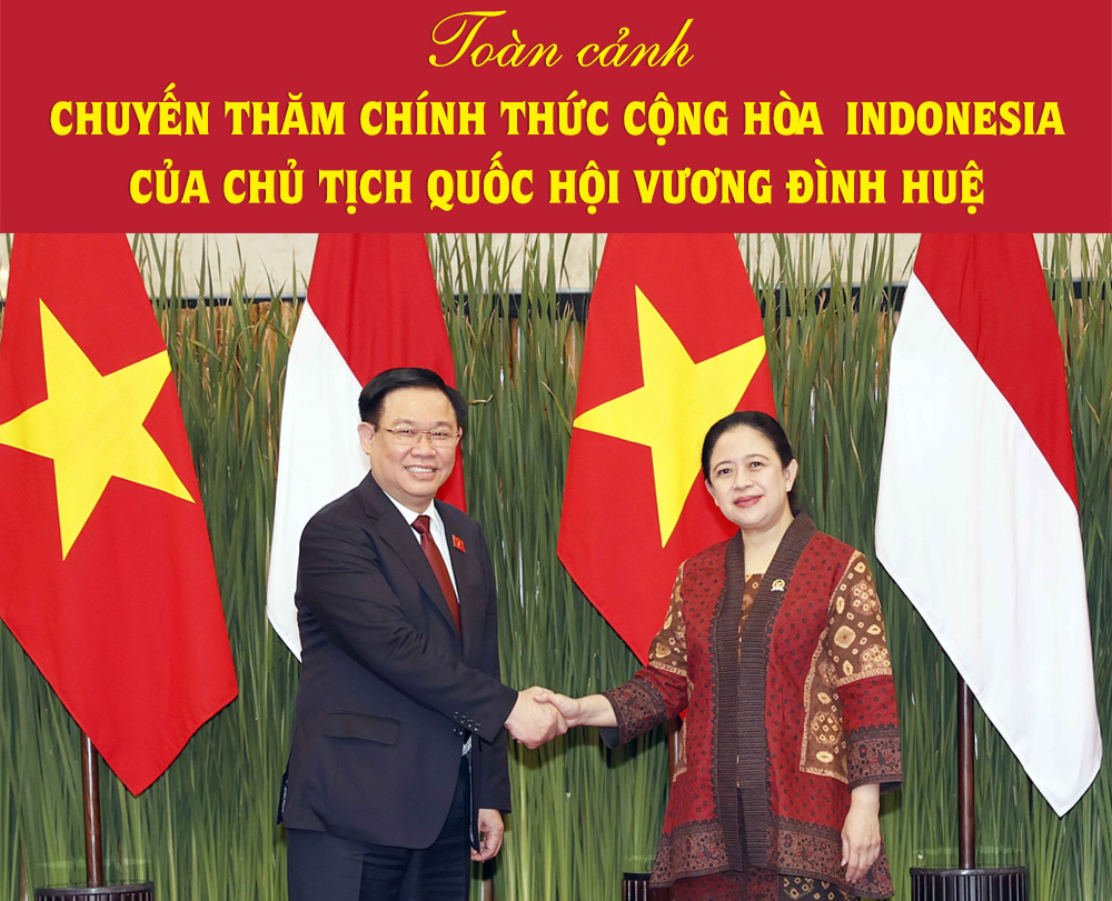 TOÀN CẢNH CHUYẾN THĂM CHÍNH THỨC CỘNG HÒA INDONESIA CỦA CHỦ TỊCH QUỐC HỘI VƯƠNG ĐÌNH HUỆ